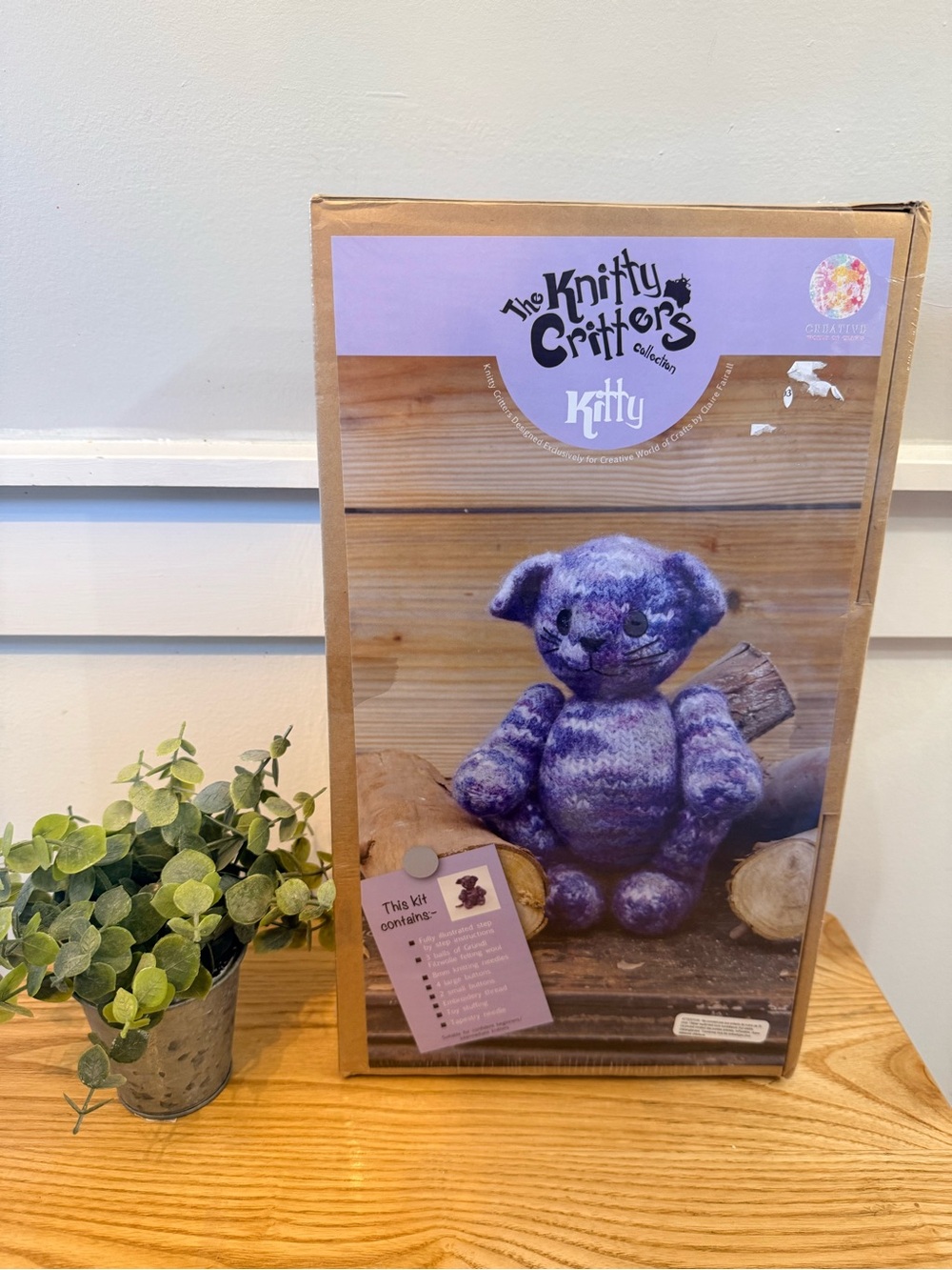 🌿2/$25 • The Knitty Critters Collection - Kitty Box Set